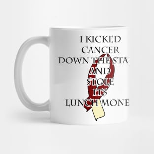 Cancer Bully (Burgundy & Cream) Mug